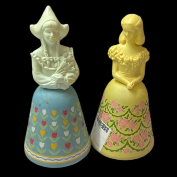 Vintage Avon Perfume Bottle Set – Dutch Maid & American Belle – 1960s Figurine - Picture 7 of 8